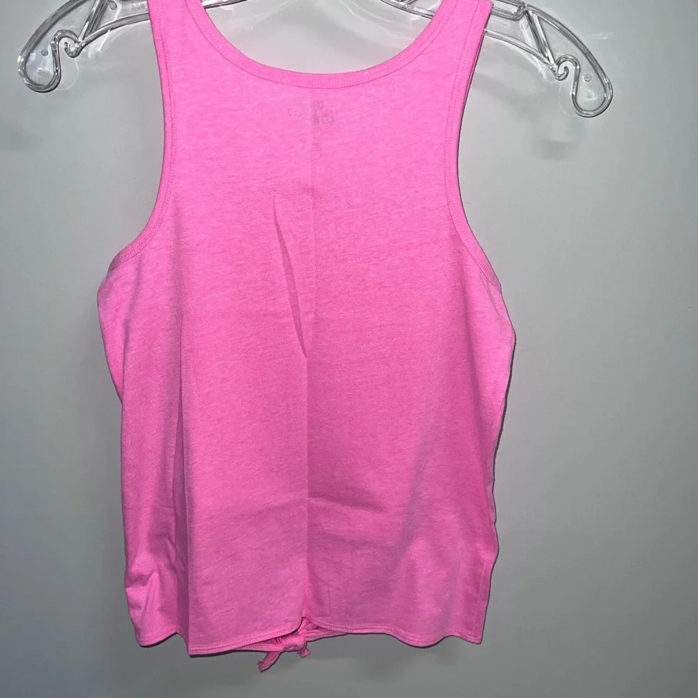 Justice Girls Pink Flamingo Tank Top NWOT